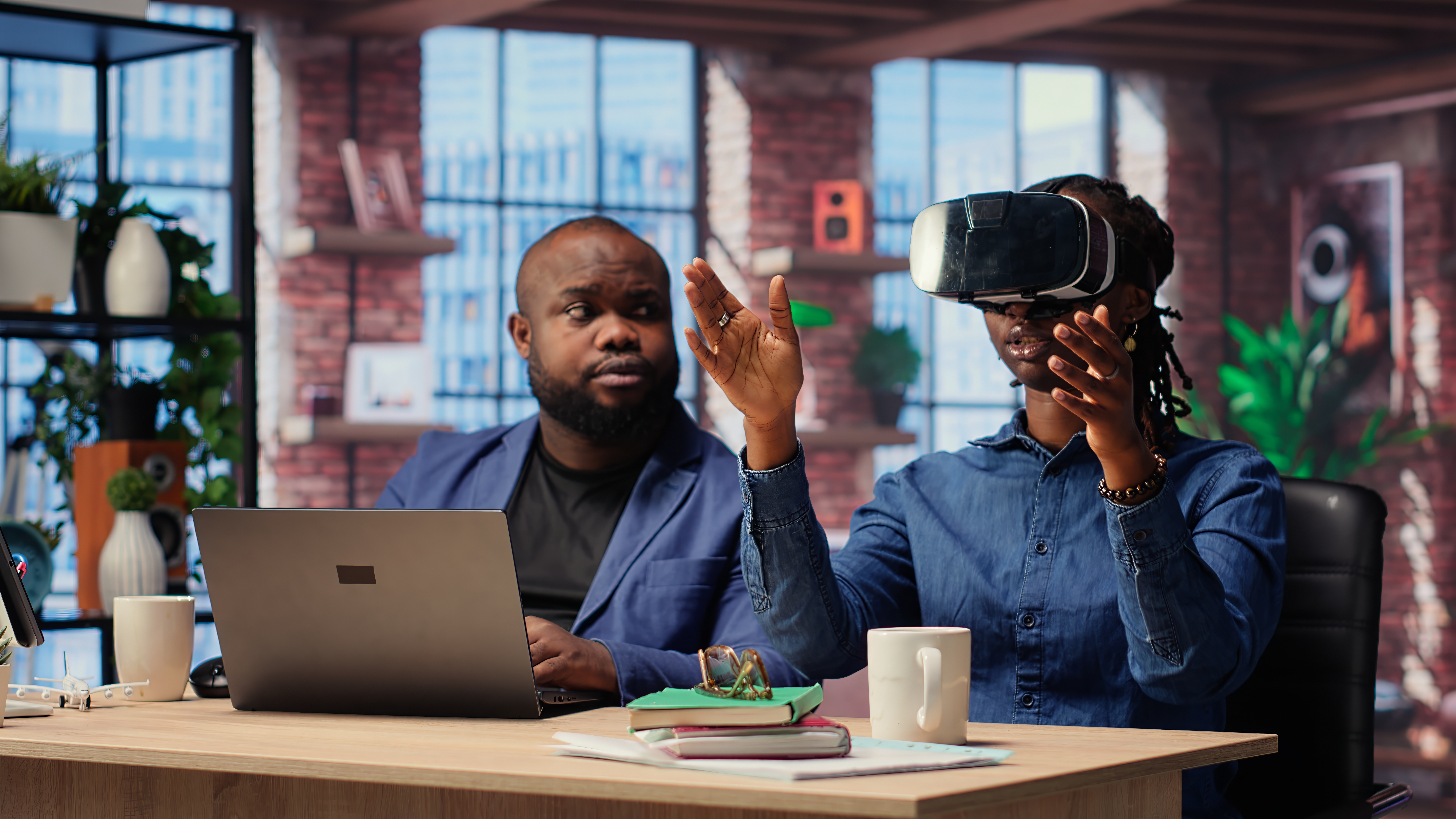 Business owners leveraging technology for growth